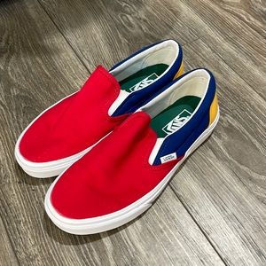 Colorful Slip-On Vans